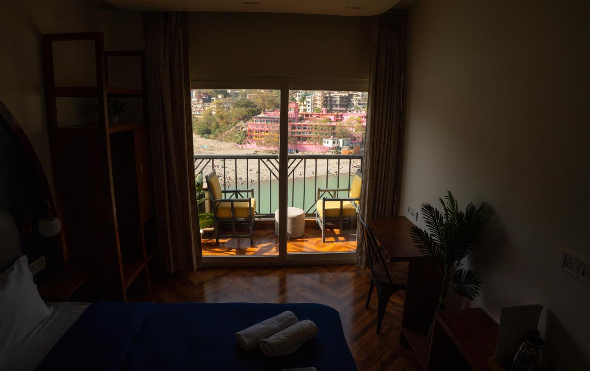 Albergue Joey'S By The Ganges Rishīkesh Exterior foto